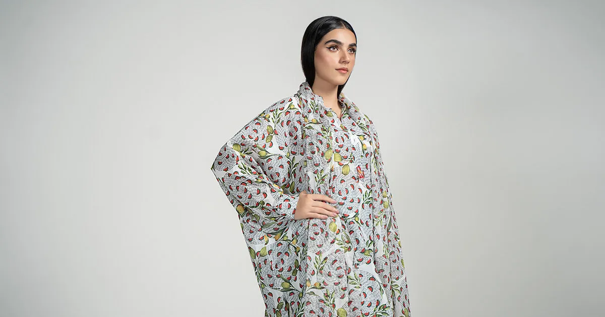 3 Piece Printed Lawn Suit | PS-PF24-02