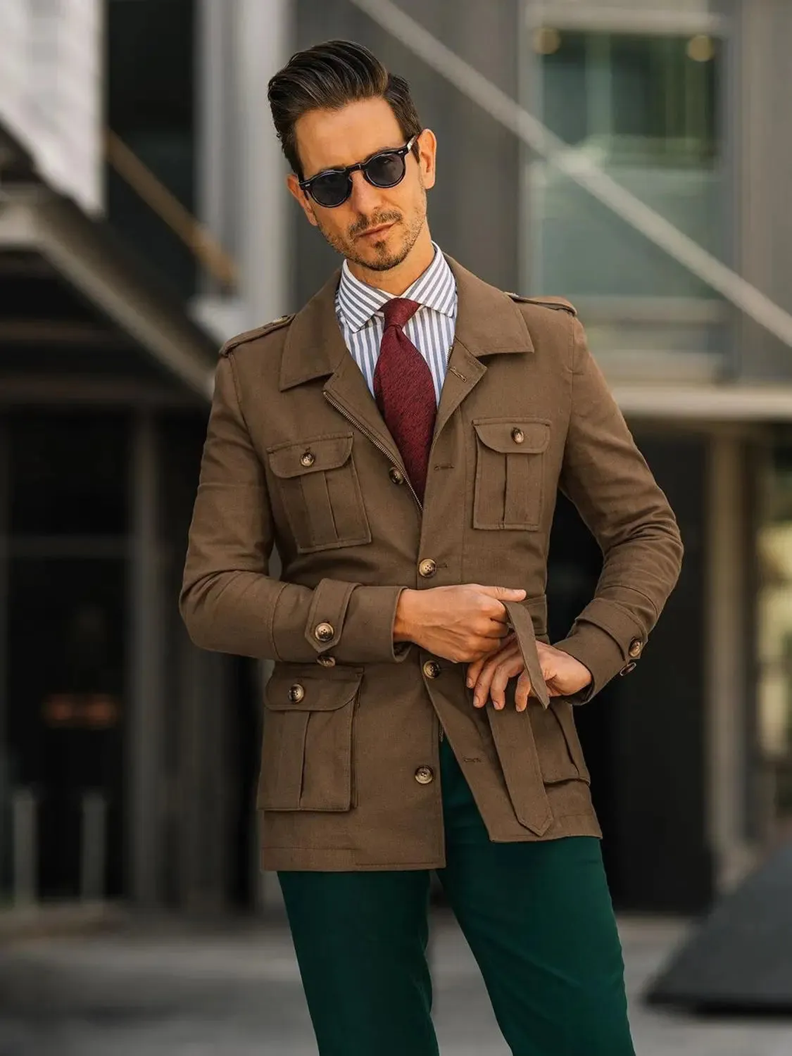 Aidase Autumn Men's Blazer Solid Color Tuxedos Slim Fit Single Breasted  Jacket For Wedding Groom Only Coat Custom Made Terno Masculino