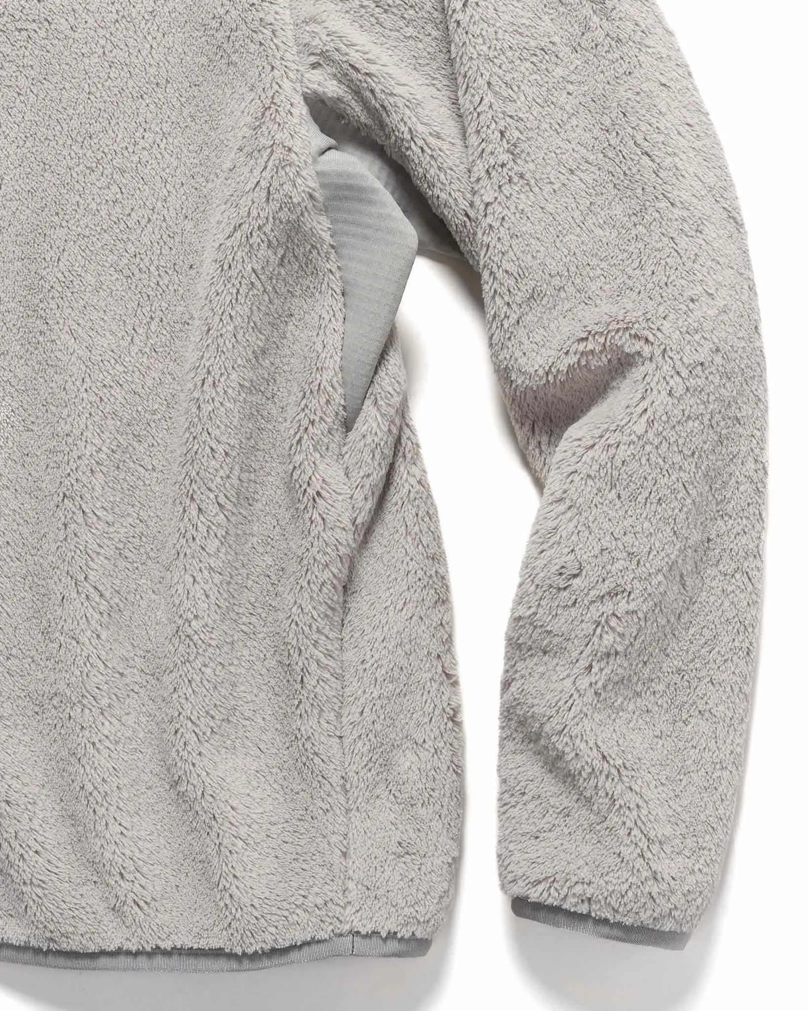 Alpine Pullover - Polartec® High Loft™ Fleece Stone
