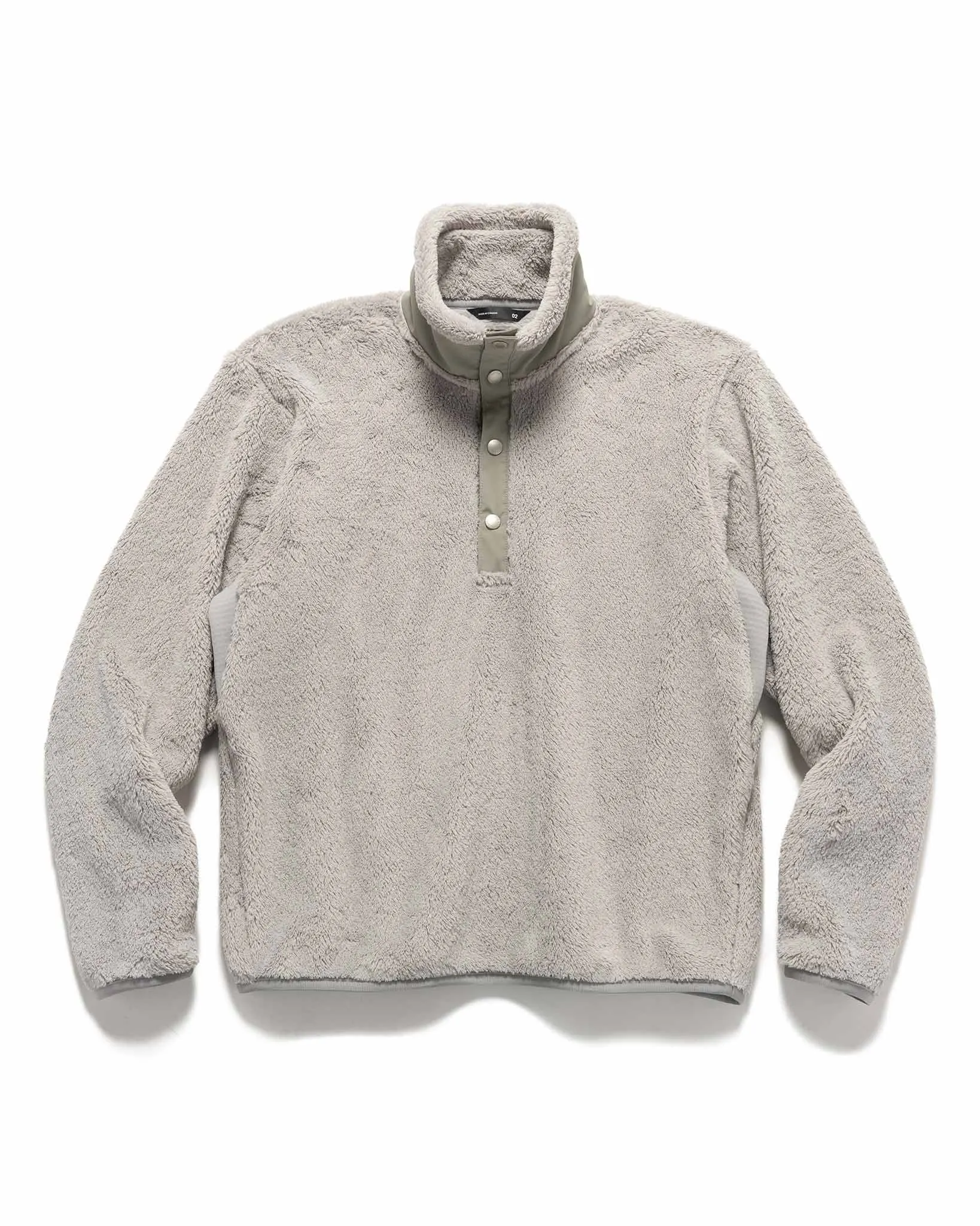 Alpine Pullover - Polartec® High Loft™ Fleece Stone