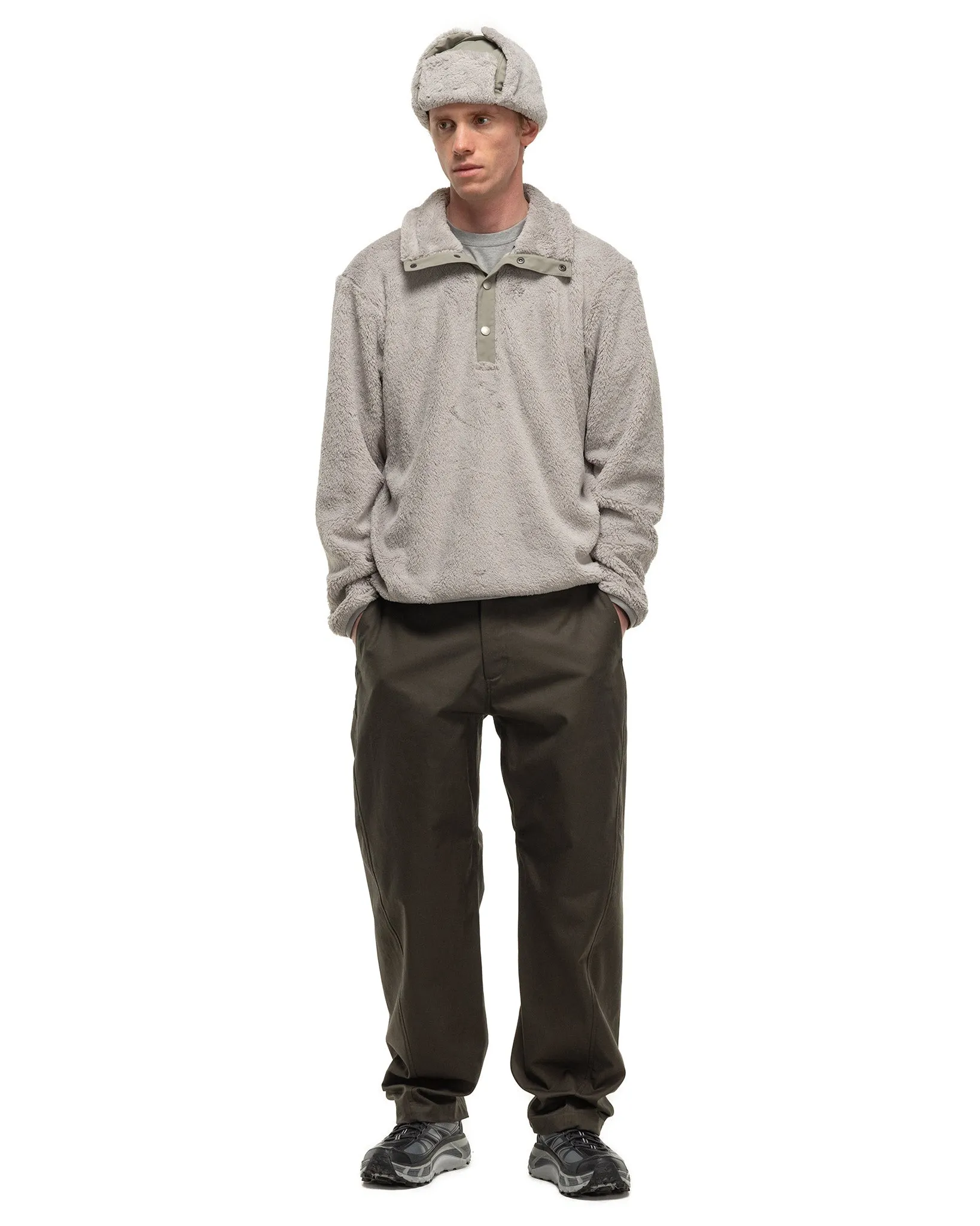 Alpine Pullover - Polartec® High Loft™ Fleece Stone