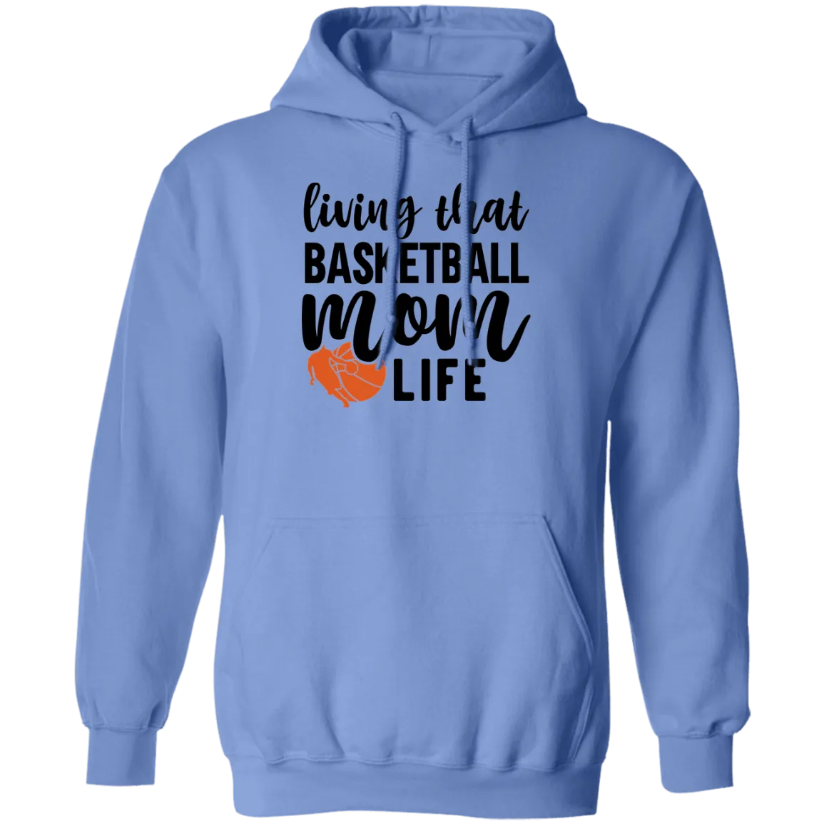 Basketball Mom Life Pullover Hoodie