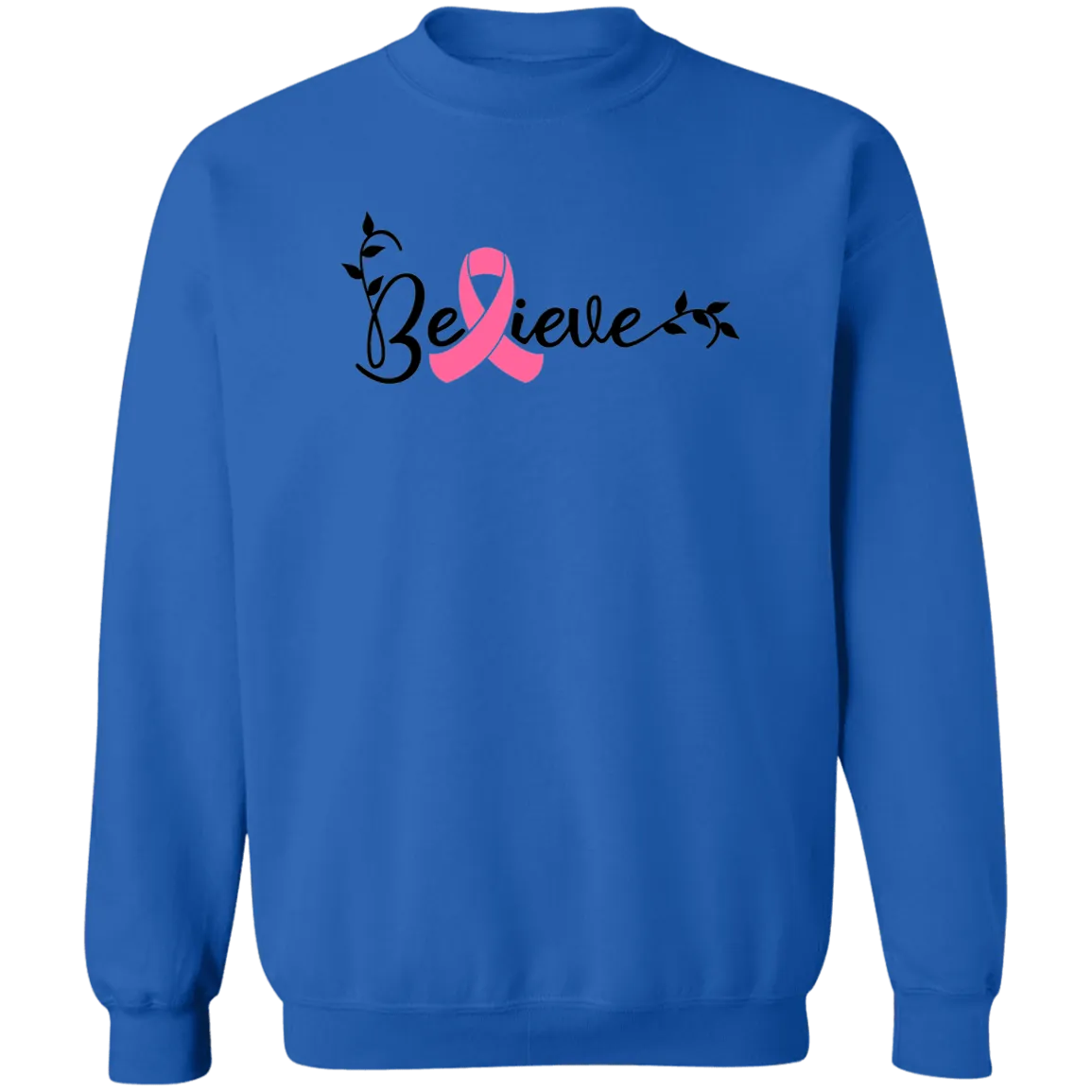 Believe Unisex  Crewneck Pullover Sweatshirt