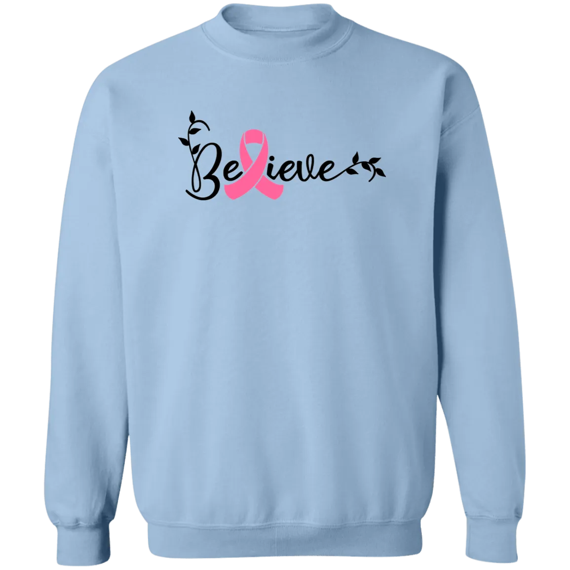 Believe Unisex  Crewneck Pullover Sweatshirt
