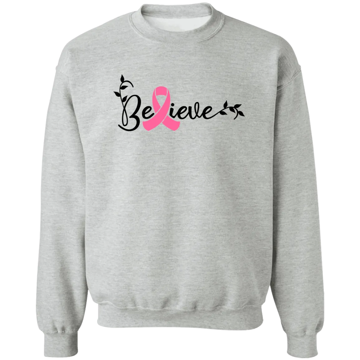 Believe Unisex  Crewneck Pullover Sweatshirt
