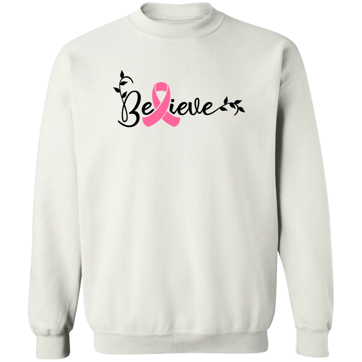 Believe Unisex  Crewneck Pullover Sweatshirt