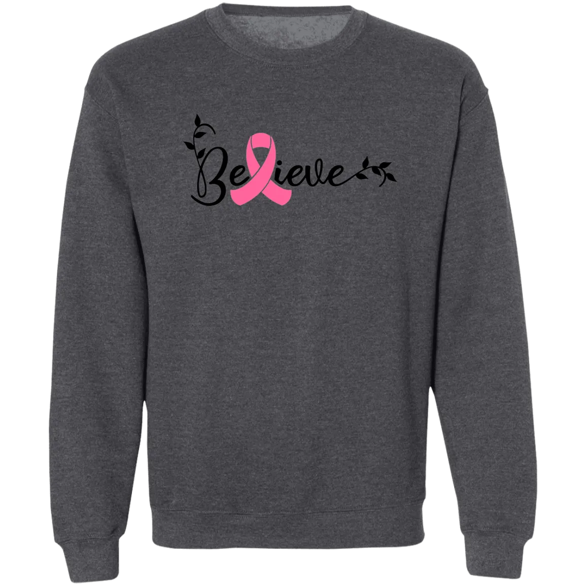 Believe Unisex  Crewneck Pullover Sweatshirt