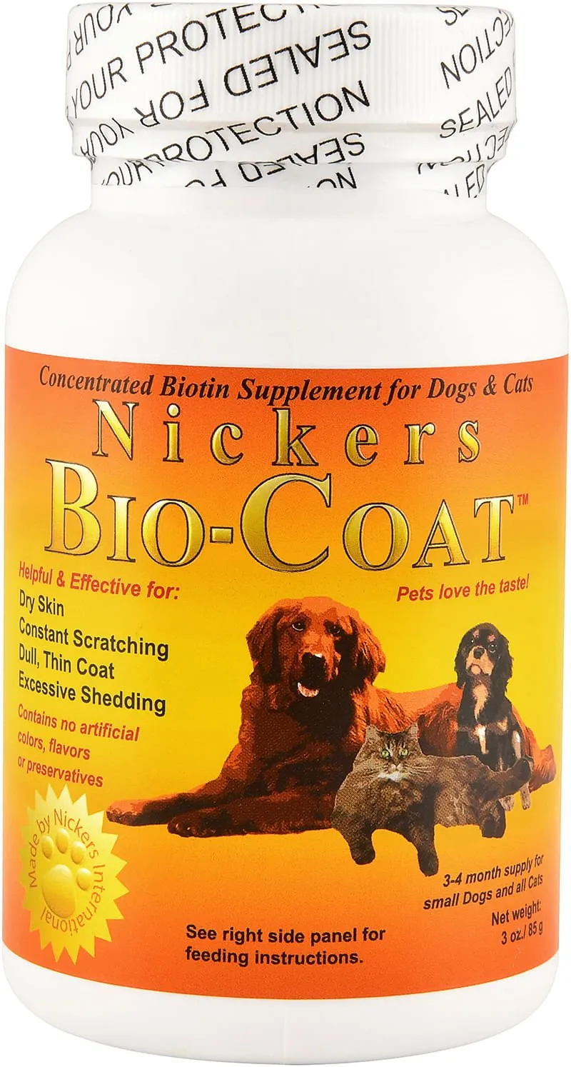 Bio-Coat Biotin Supplement for Dogs & Cats