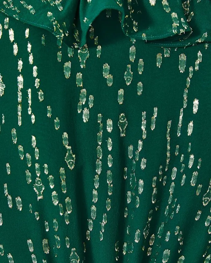 BIRDY SILK WRAP DRESS