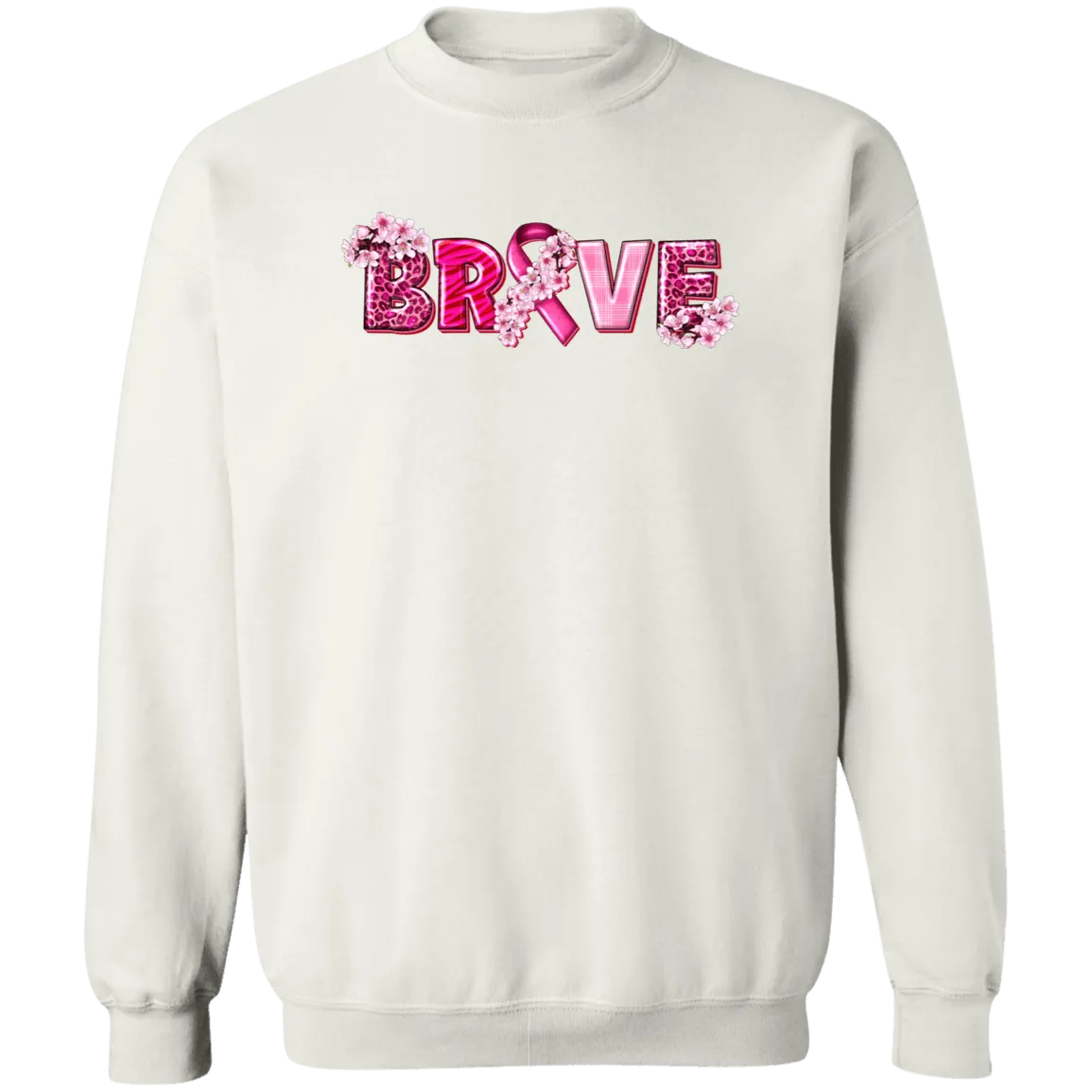 Brave Unisex Crewneck Pullover Sweatshirt