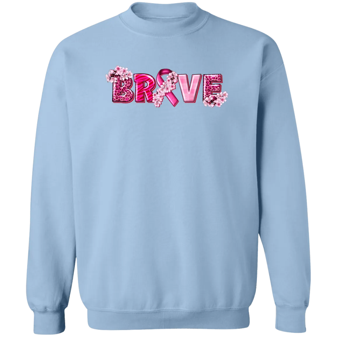Brave Unisex Crewneck Pullover Sweatshirt