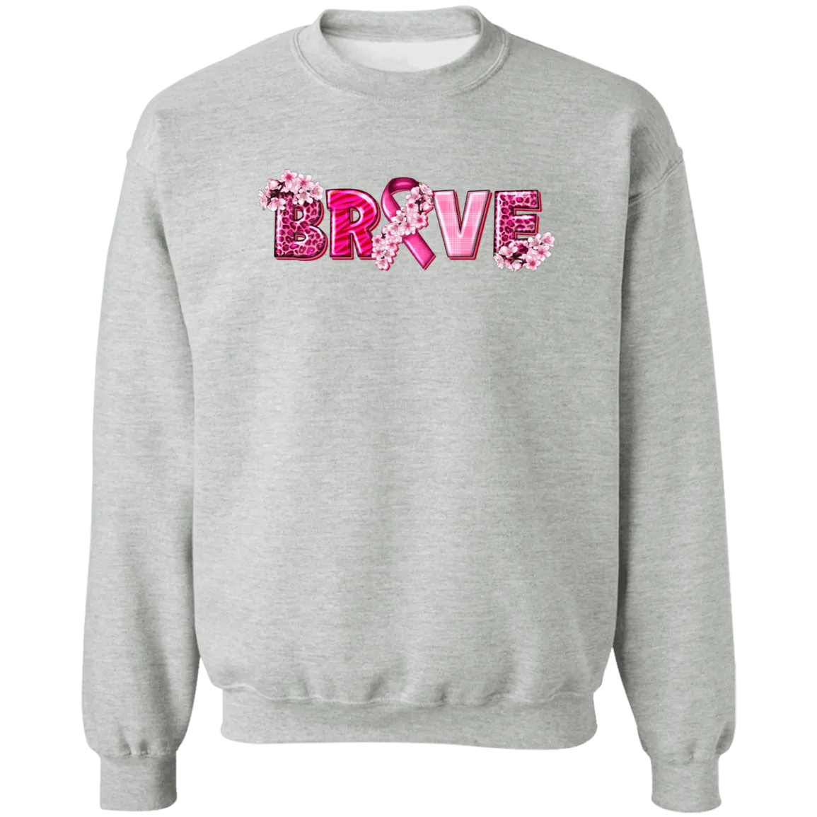 Brave Unisex Crewneck Pullover Sweatshirt