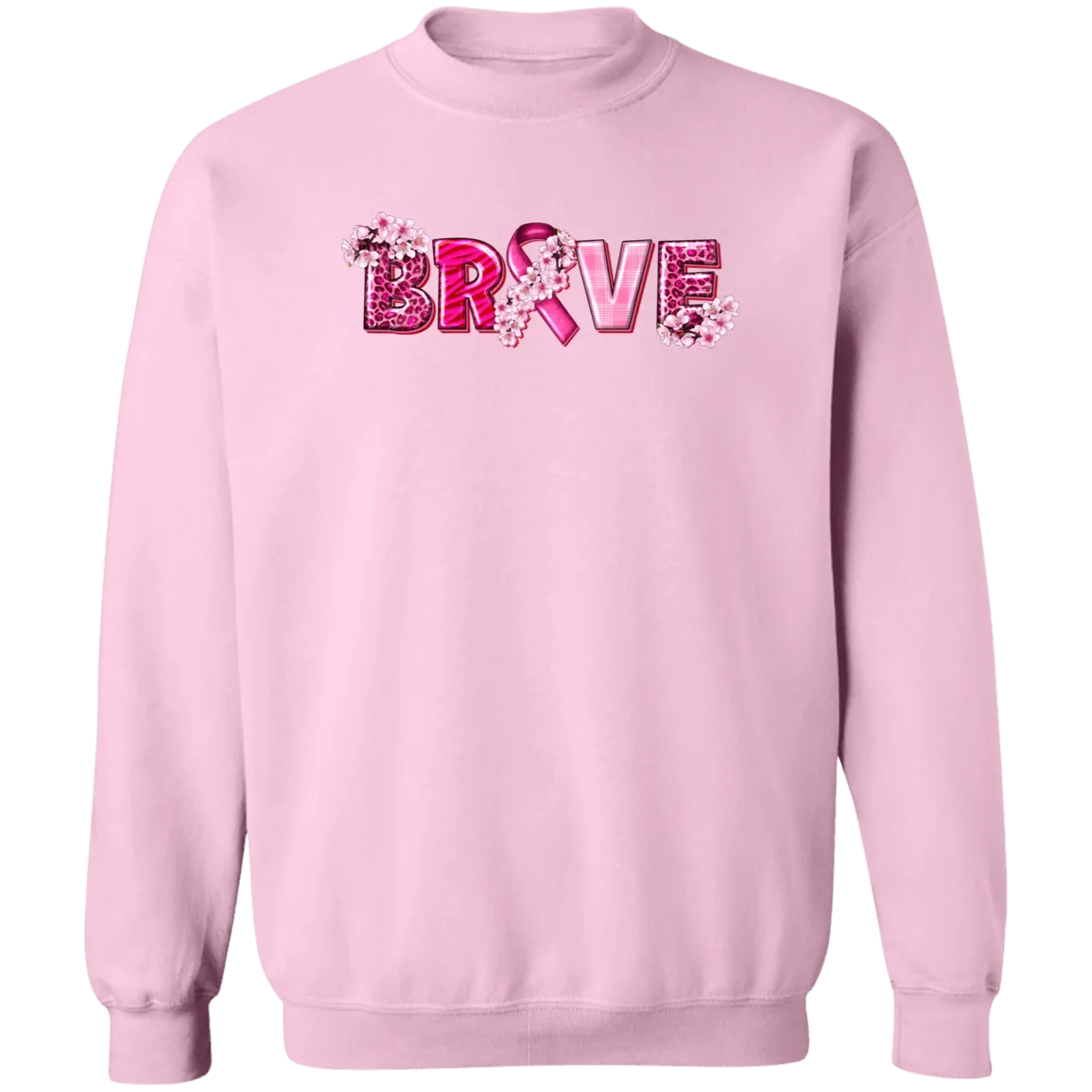 Brave Unisex Crewneck Pullover Sweatshirt