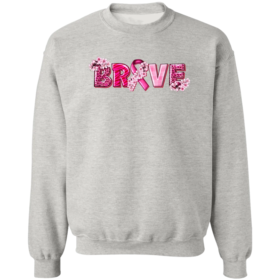 Brave Unisex Crewneck Pullover Sweatshirt