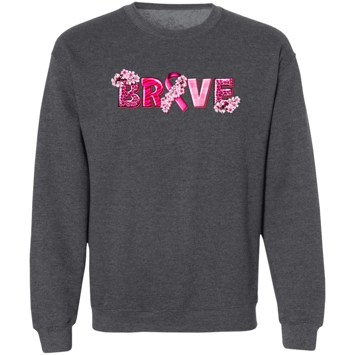 Brave Unisex Crewneck Pullover Sweatshirt