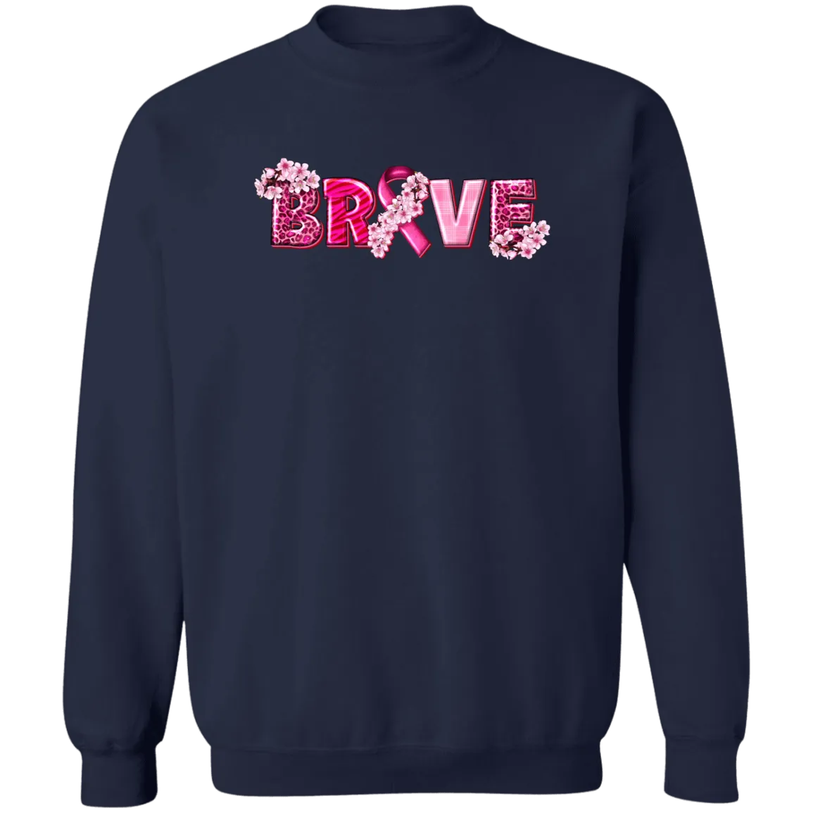 Brave Unisex Crewneck Pullover Sweatshirt