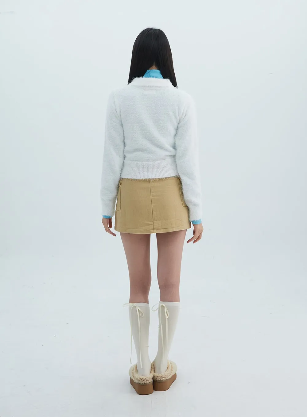 Cargo Mini Skirt with Belt ON307