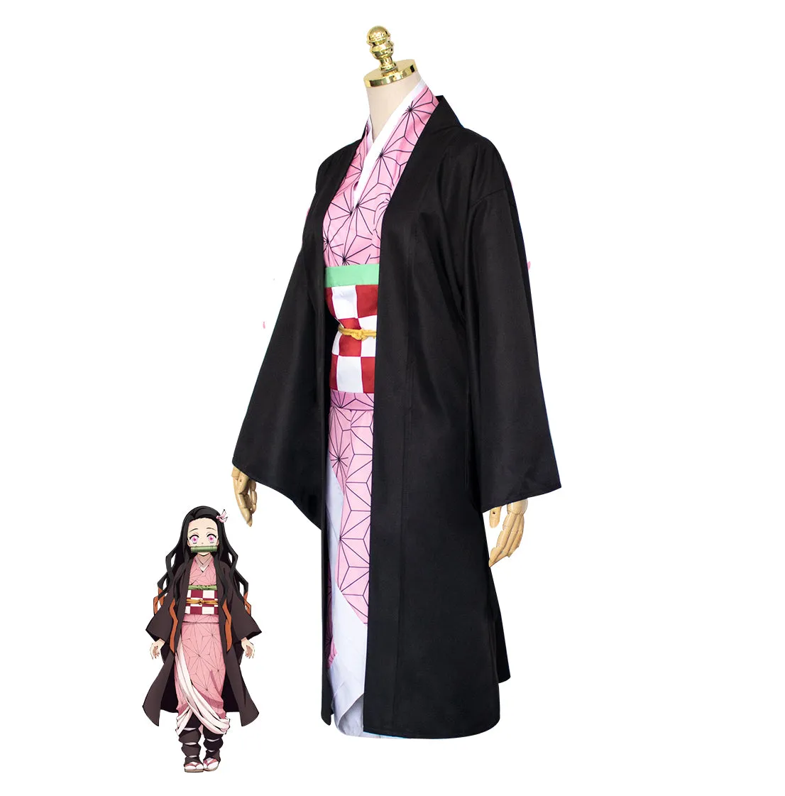 DEMON SLAYER / KIMETSU NO YAIBA Nezuko Kamado Cosplay Costume