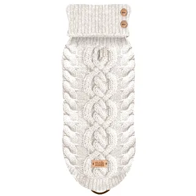 donovan cable knit sweater - cream (includes frenchie sizes)