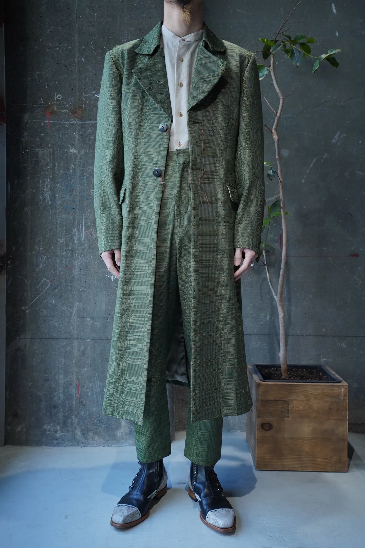 Doublet collar coat