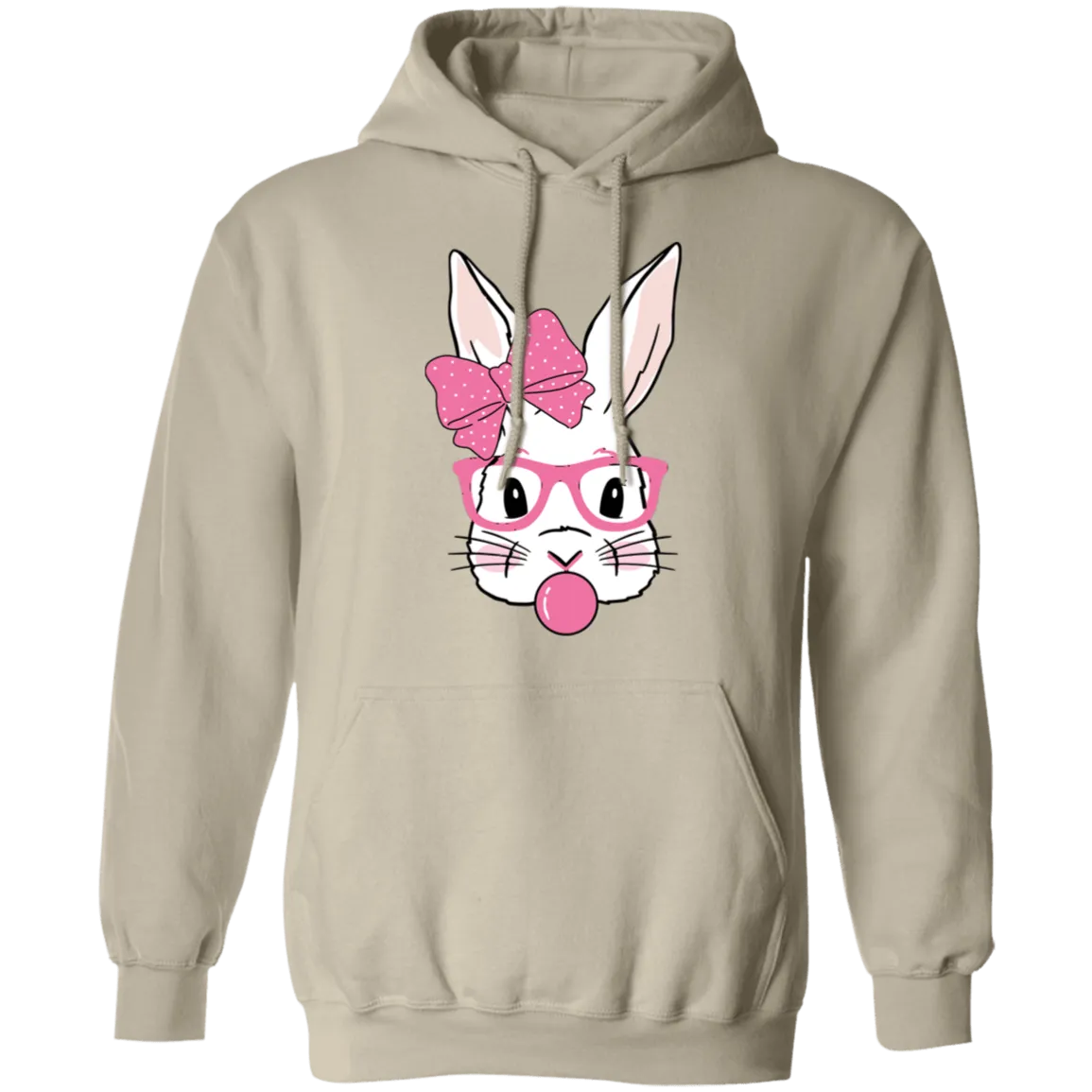 Easter Rabbit Pullover Hoodie