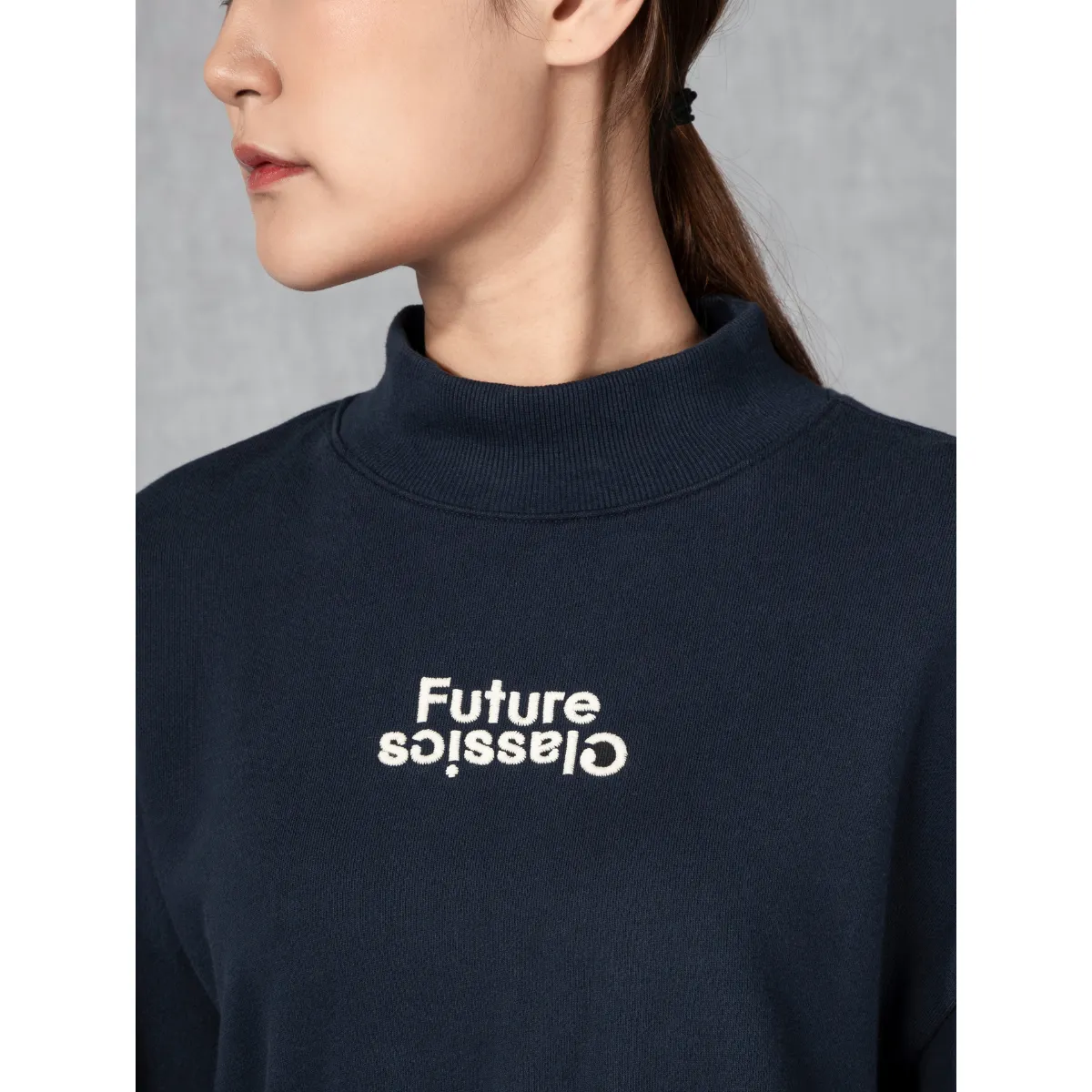 FC Cropped Pullover Navy Blazer