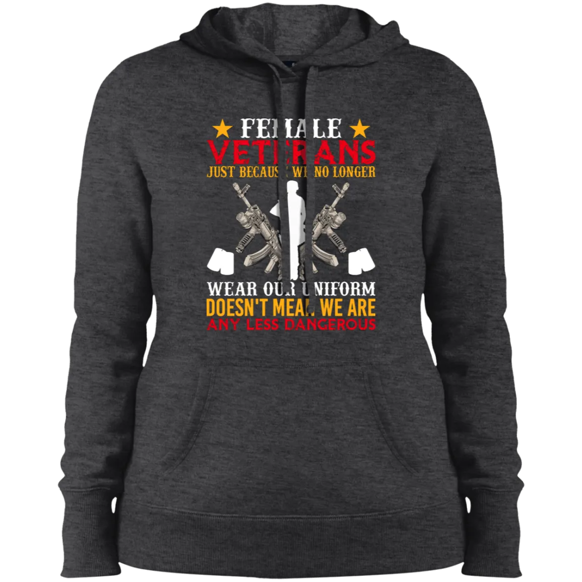 Female Veterans Ladies' Pullover Hooded Sweatshirt