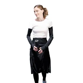 Full Cover Arm Sleeves Black with Thumb Holes Arm Compression Arm Warmers Sun Protection Sleeves Arm Tights Bike Sleeves Golf Apparel Tennis