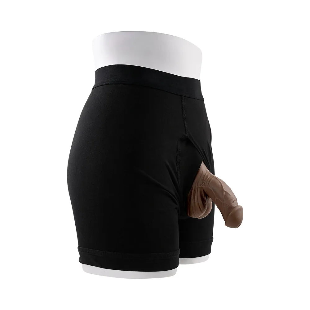 Gender X 4 in. Silicone Packer Dark