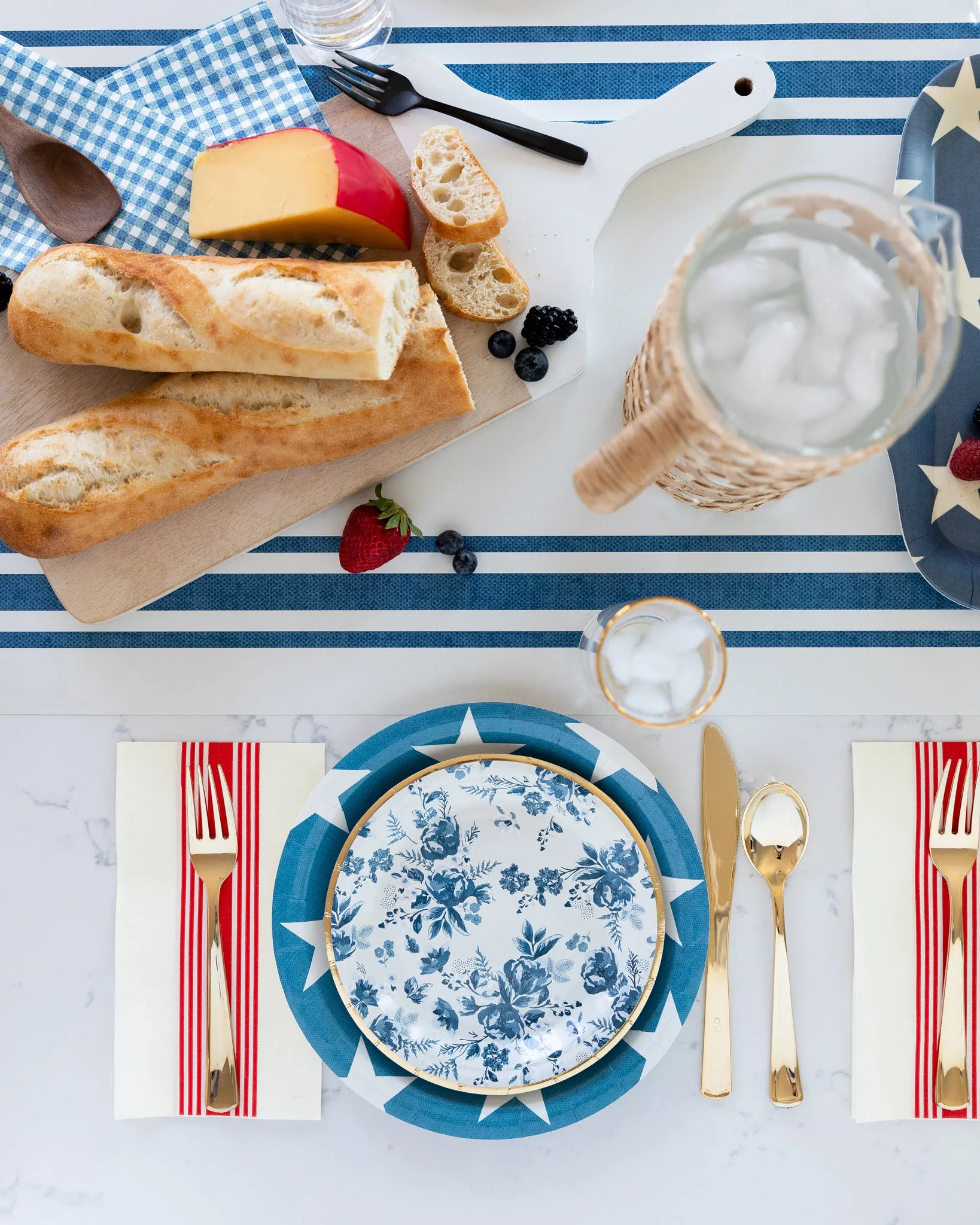 Hamptons Paper Table Runner