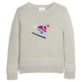 Intarsia Sweater - Ski