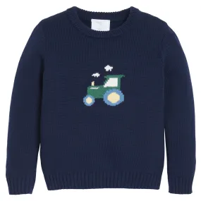 Intarsia Sweater - Tractor