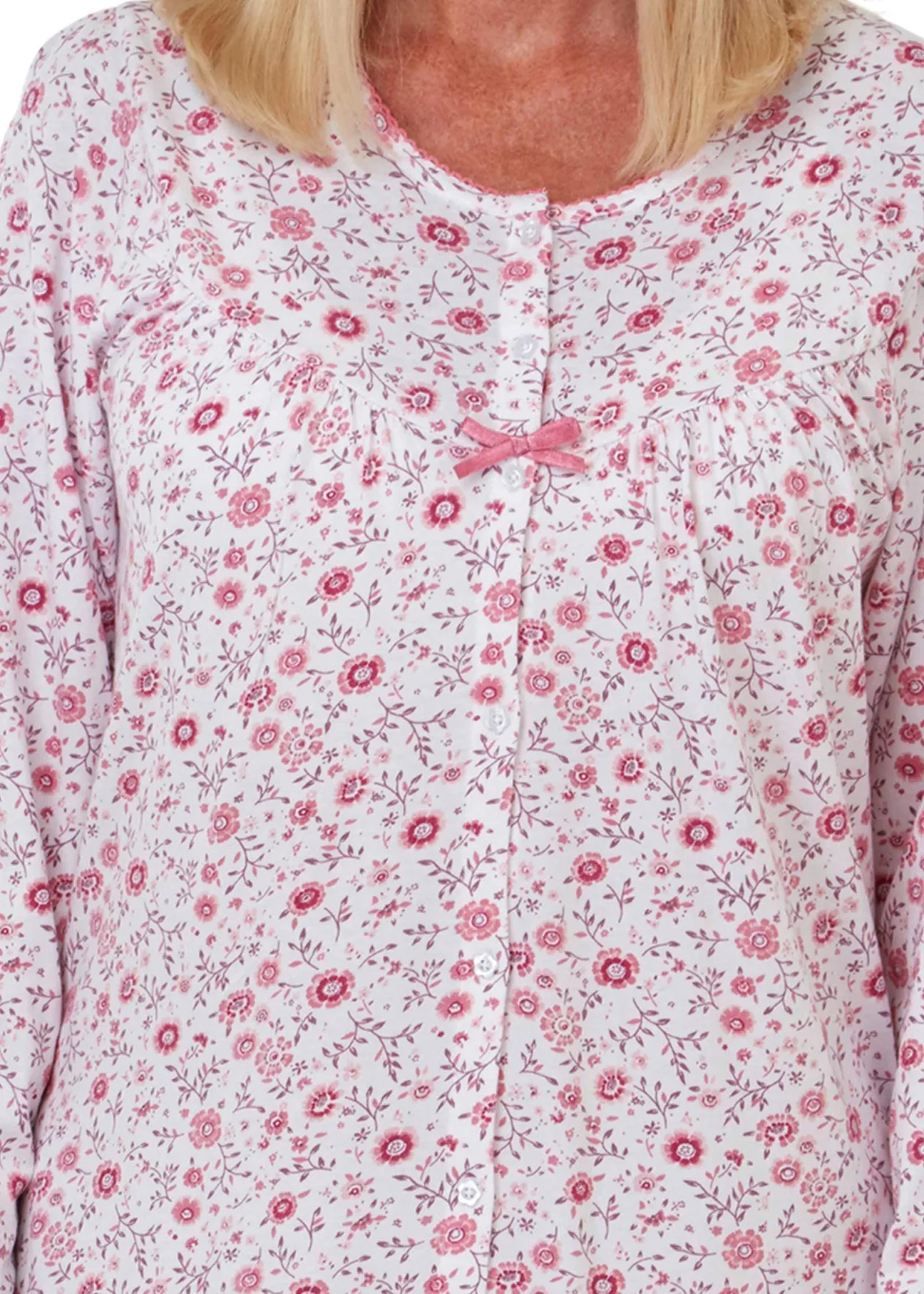Janet Cotton Jersey VELCRO® Brand Fastening Nightdress