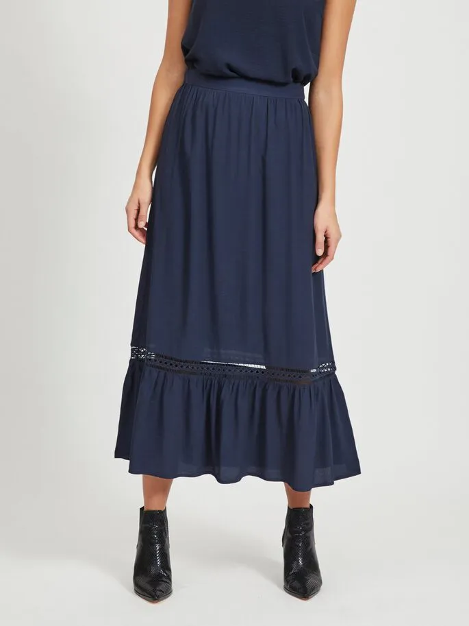Jessas Ankle Skirt - Navy Blazer
