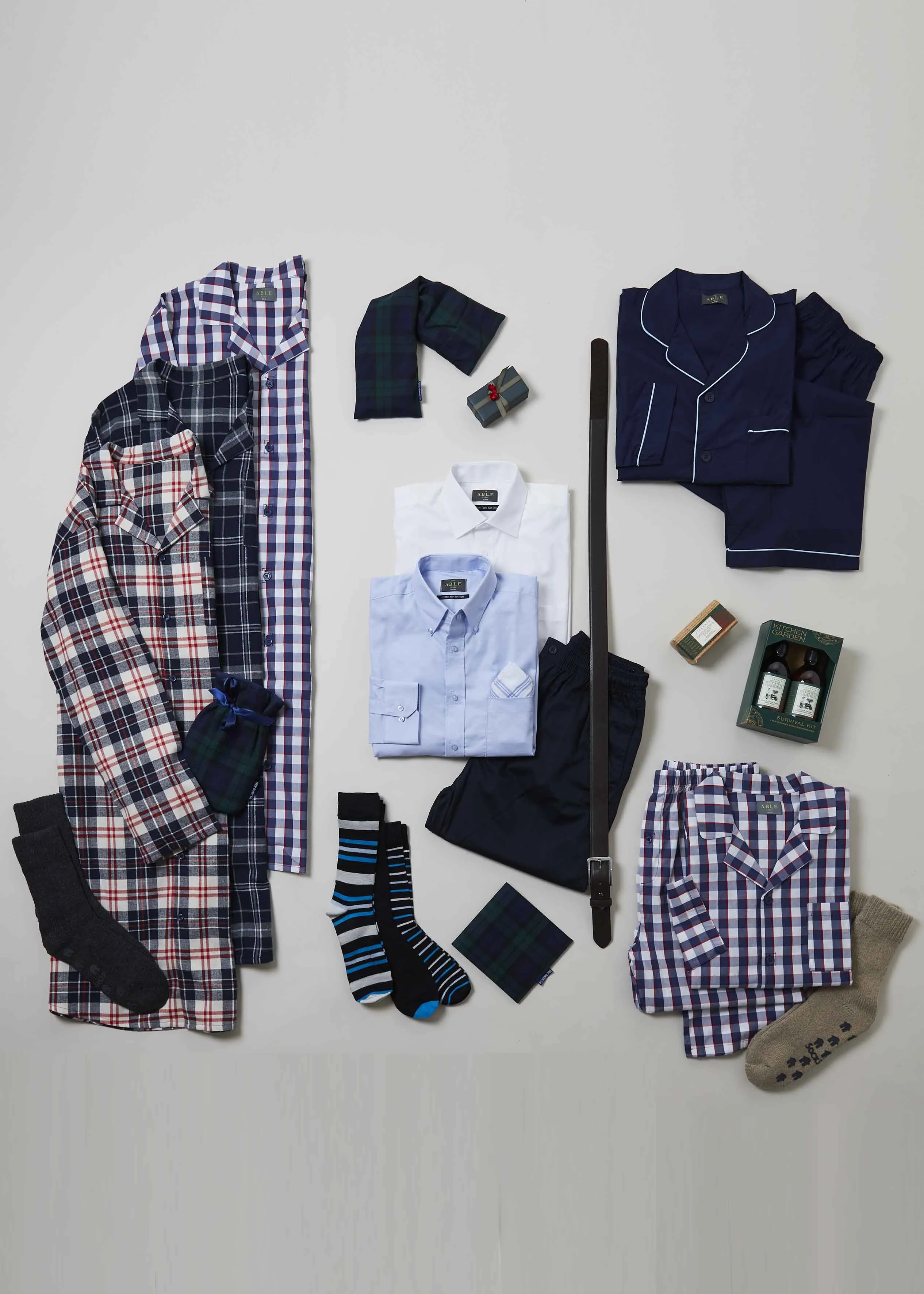 John Brushed Cotton VELCRO® Brand Fastening Nightshirt
