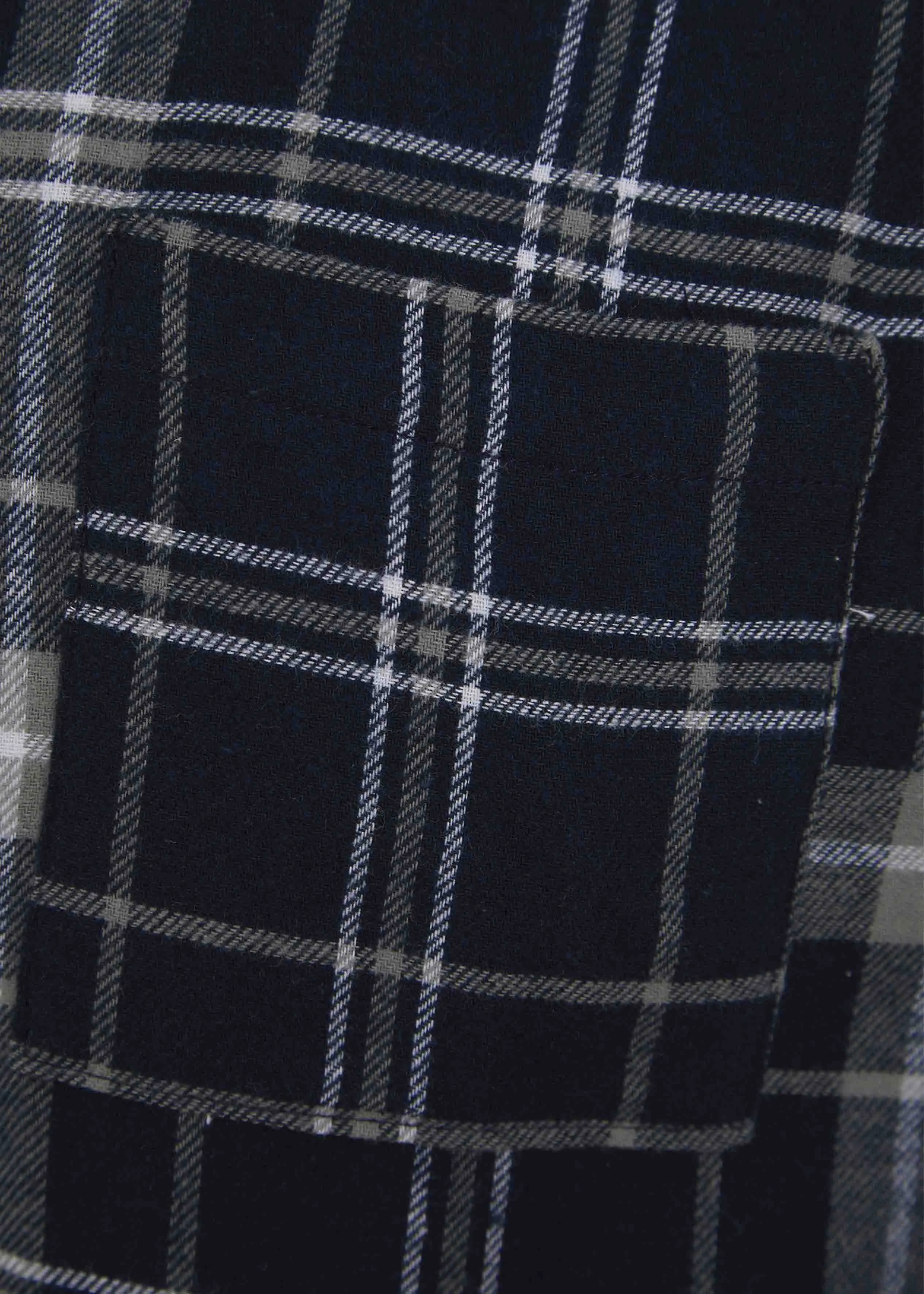 John Brushed Cotton VELCRO® Brand Fastening Nightshirt