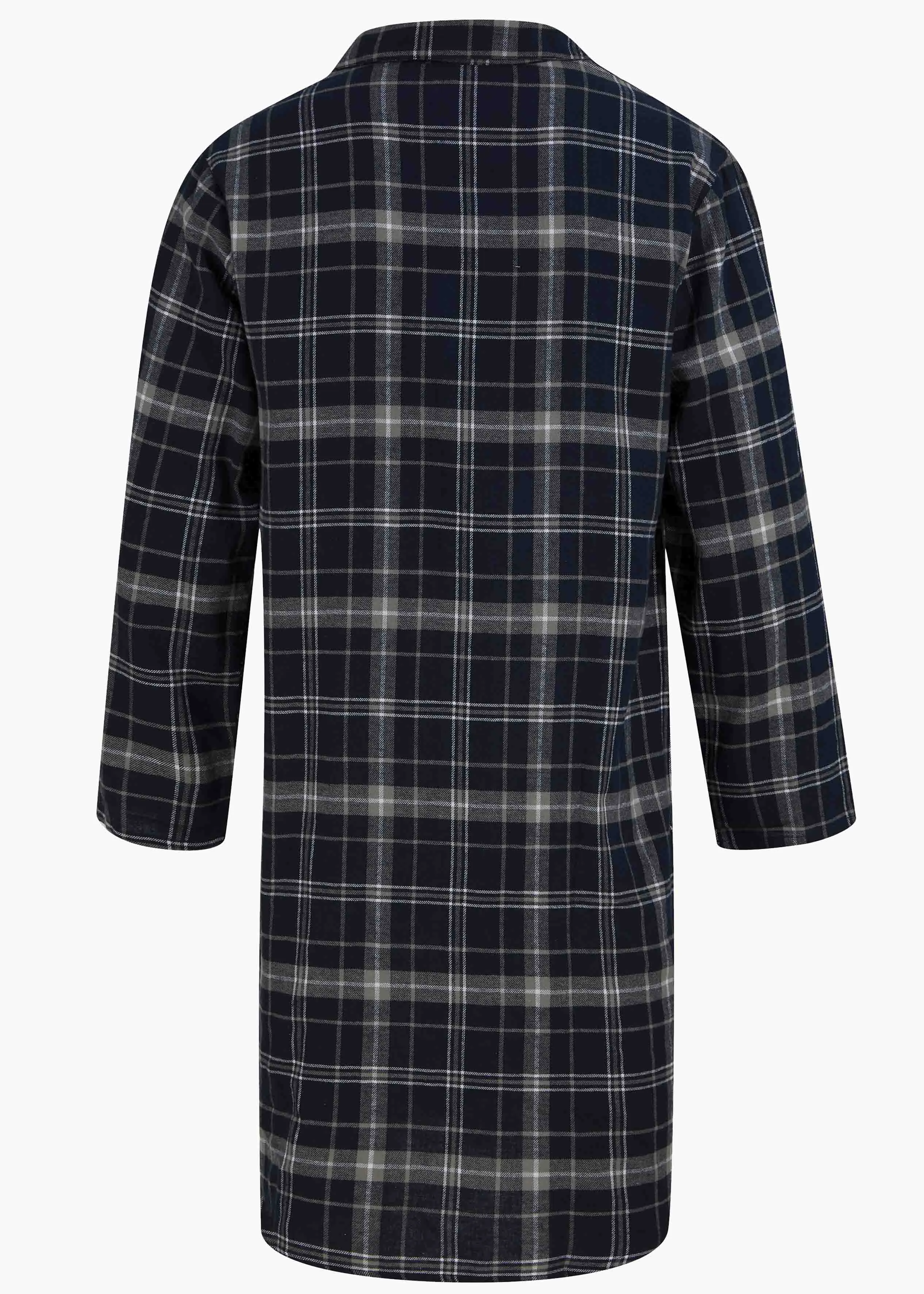 John Brushed Cotton VELCRO® Brand Fastening Nightshirt