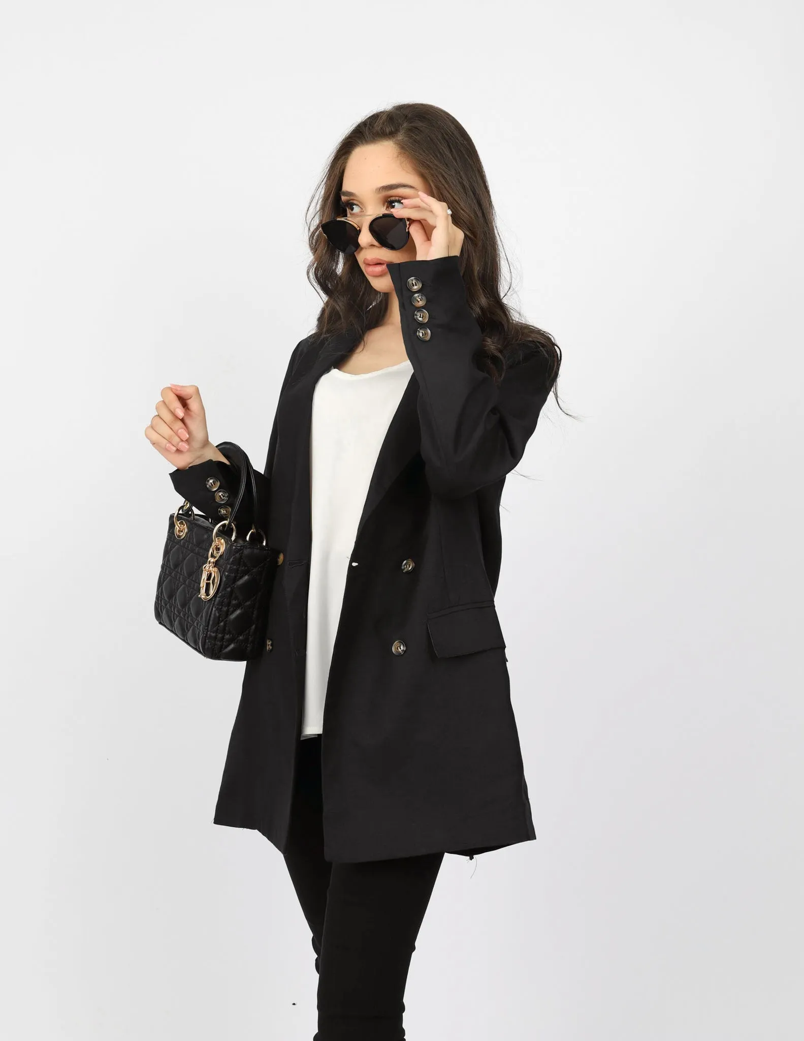 Linen Double Breasted Blazer
