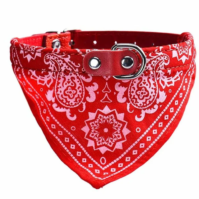 Pet Dog Puppy Cat Neck Scarf Bandana Collar Neckerchief for dog