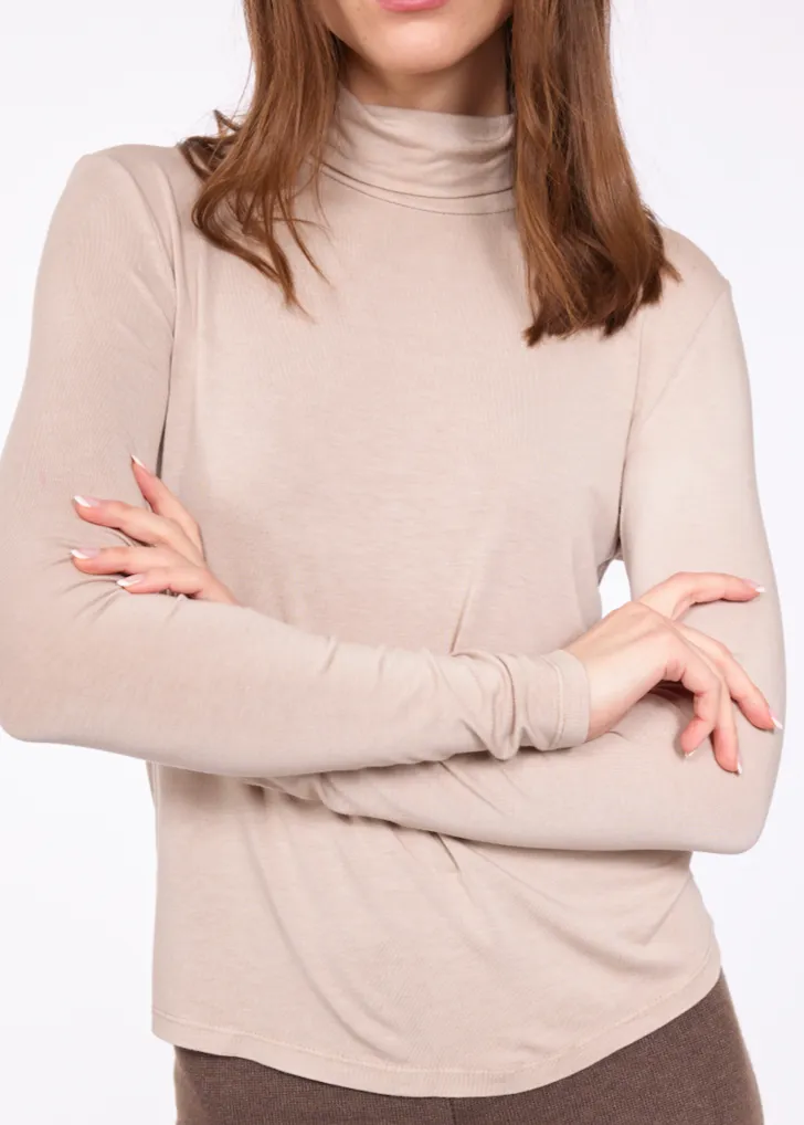 Pistache Viscose Turtleneck