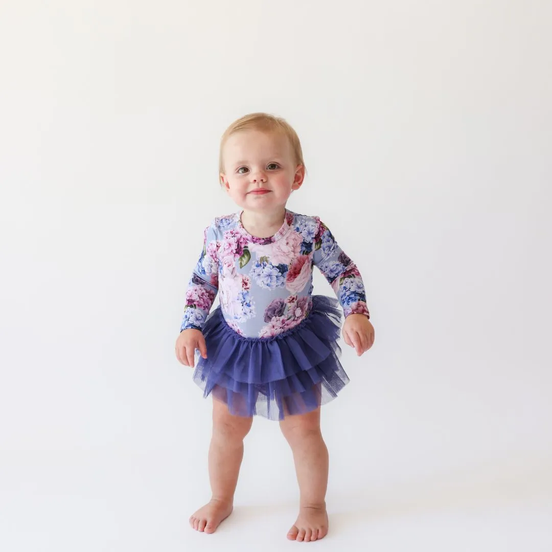 Posh Peanut Long Sleeve Tulle Skirt Bodysuit / Annie