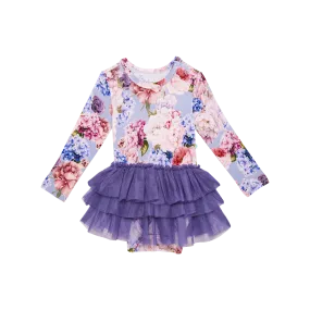 Posh Peanut Long Sleeve Tulle Skirt Bodysuit / Annie