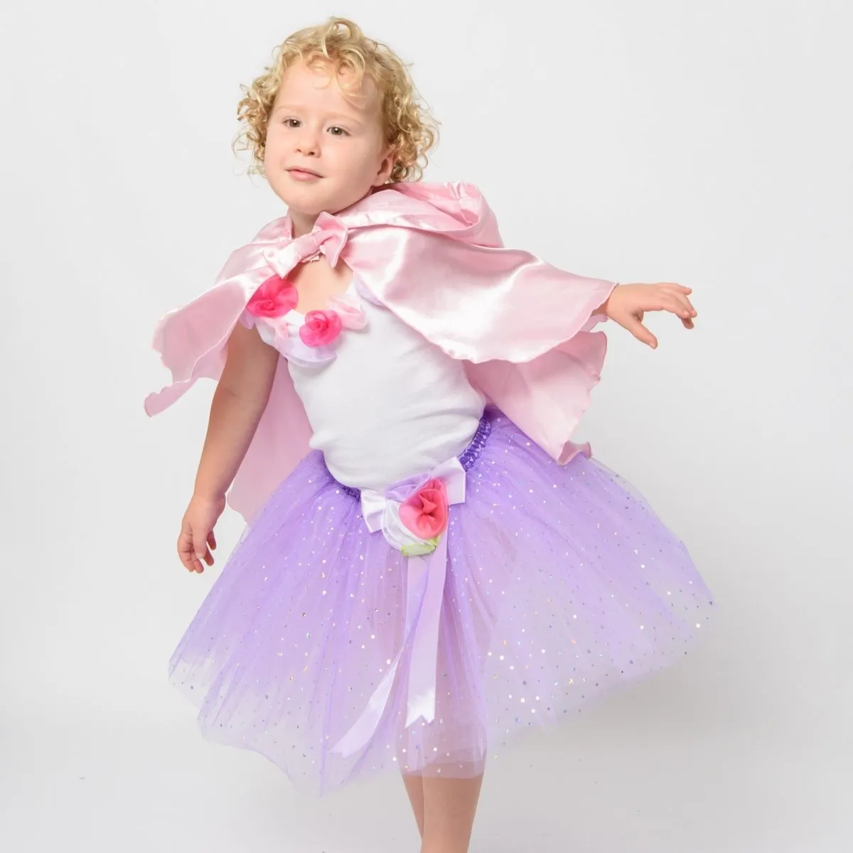 Princess cape with bow x 6