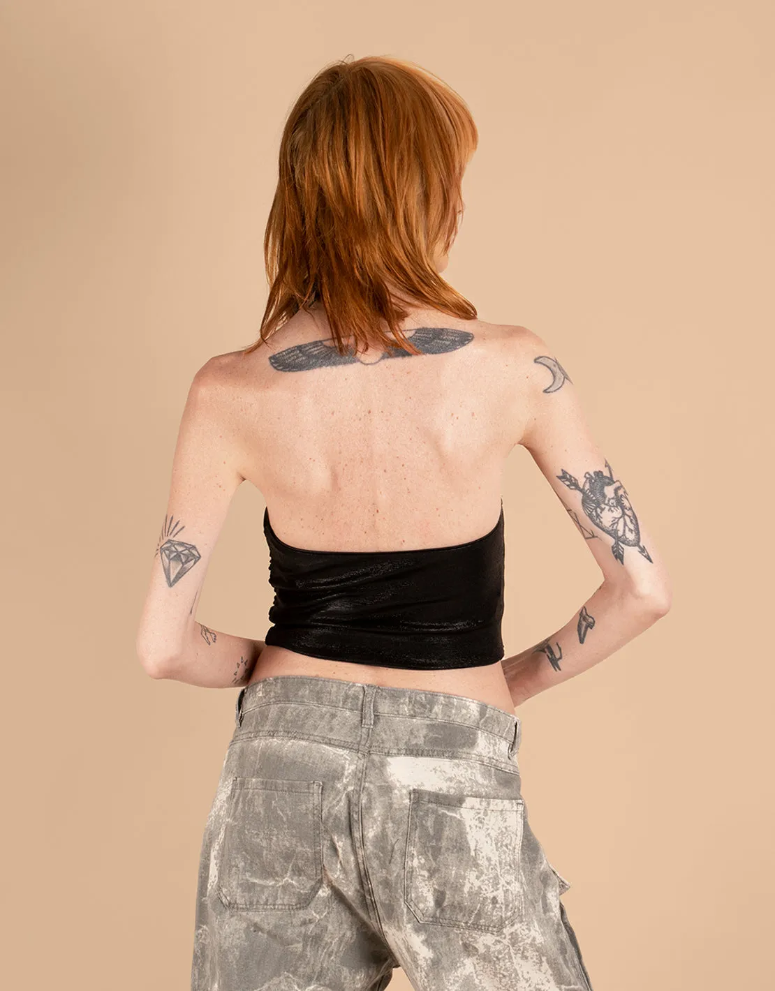 Ruched tube top