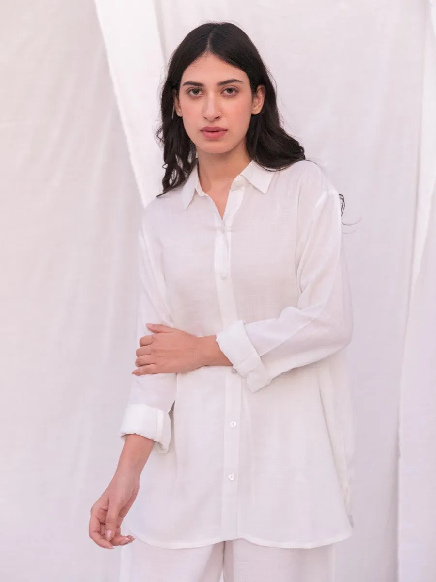 Set of 2 - Fiona Ivory Shirt and Pants