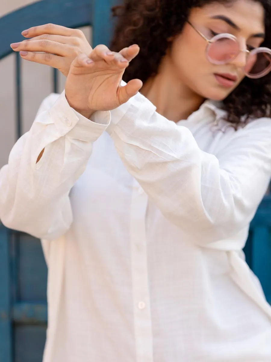 Set of 2 - Fiona Ivory Shirt and Pants