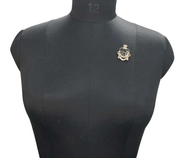 Shirrel Shield Brooch