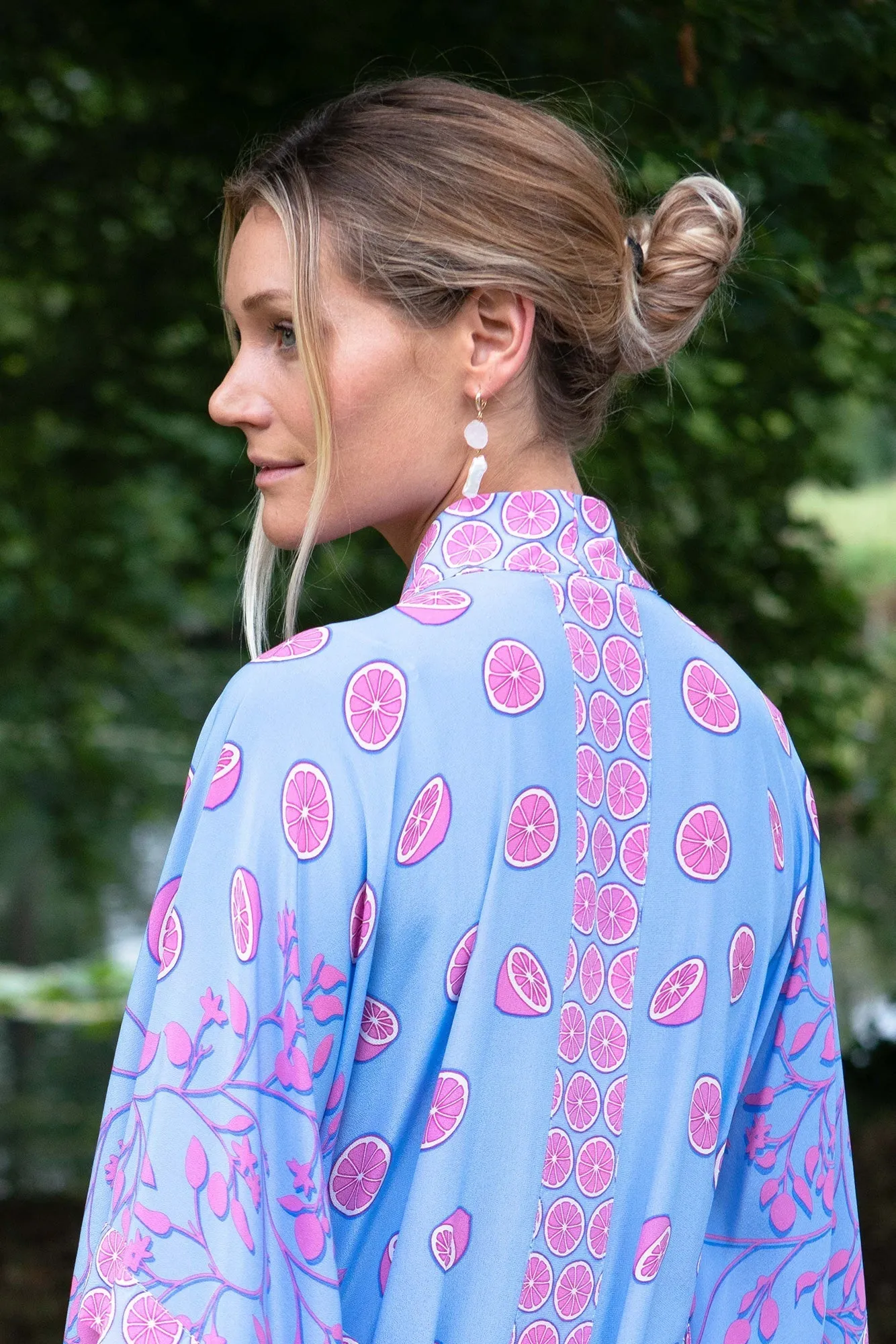 Silk Jade Poncho LIME TREE