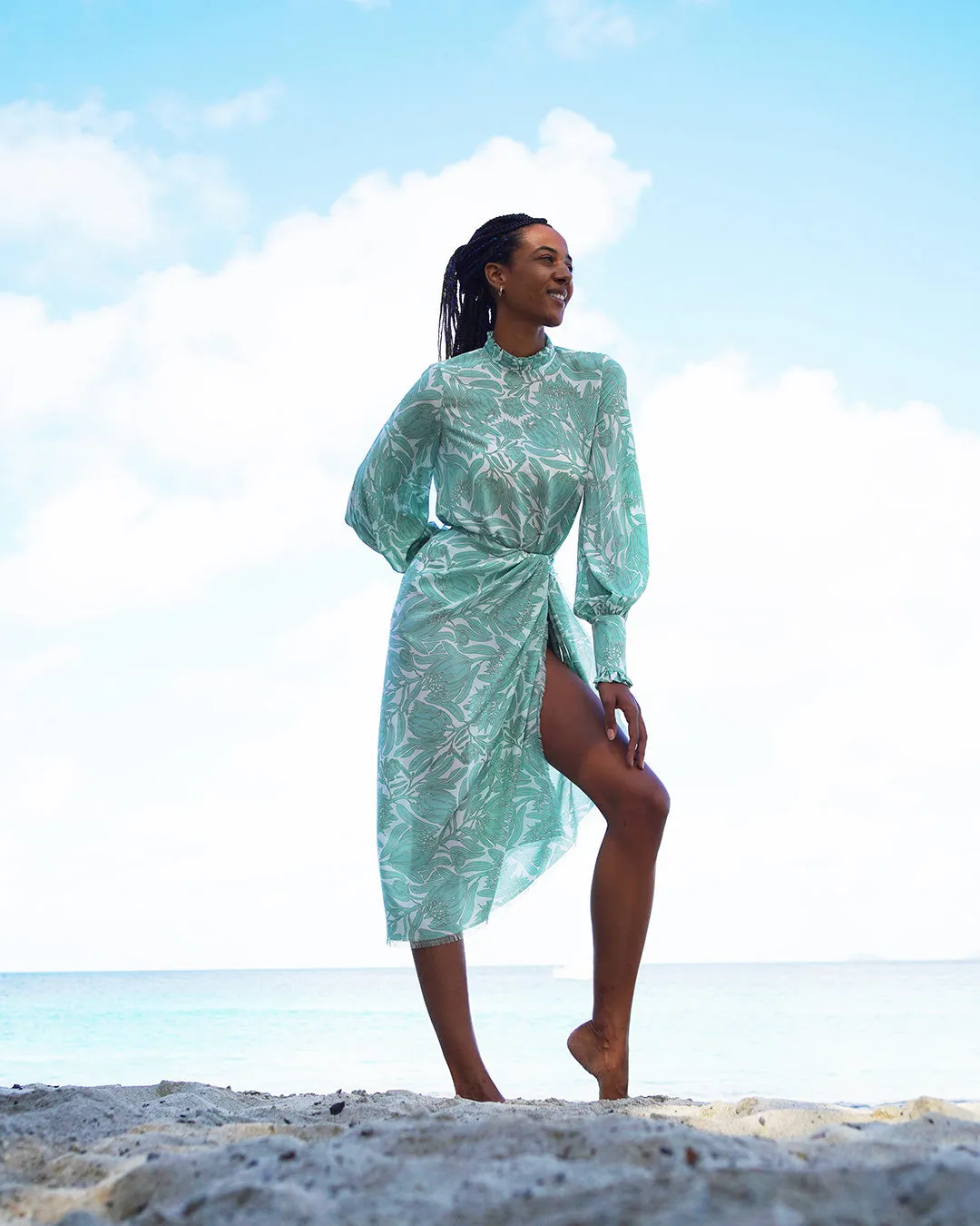 Silk Kelly Blouse PROTEA