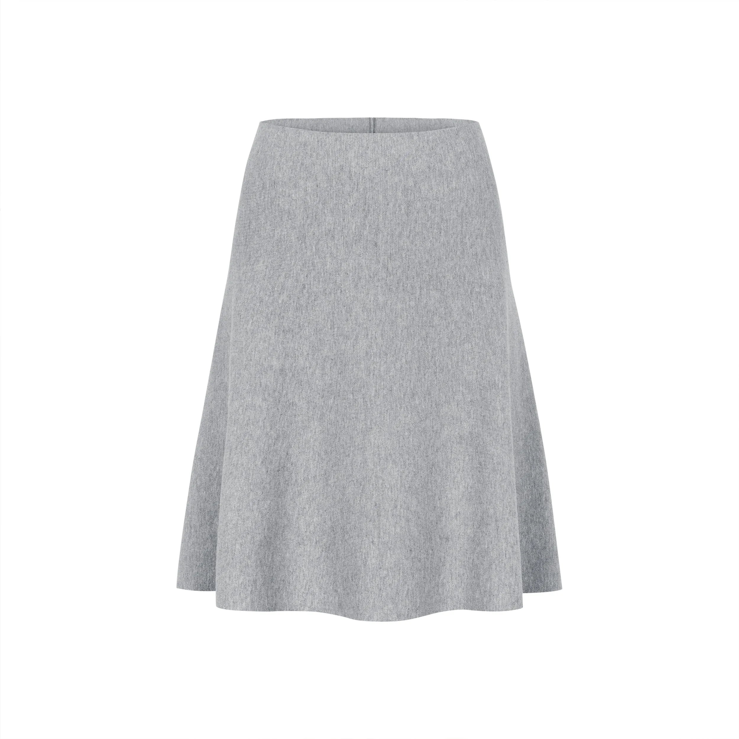 SRHenrietta Short Skirt - Light Grey Melange